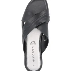 Marco Tozzi 27171, Pantoletten, Damen, Schwarz