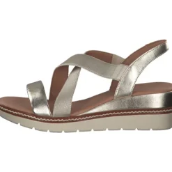 Marco Tozzi 28721, Plateau-Sandaletten, Damen, gold