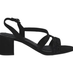 Marco Tozzi 28343, Plateau-Sandaletten, Damen, black