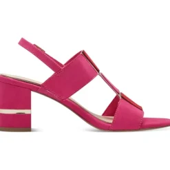 Marco Tozzi 28314, Plateau-Sandaletten, Damen, PINK/RED