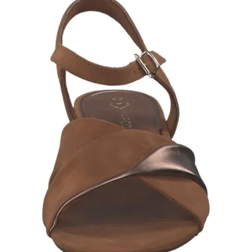 Marco Tozzi 28040, Plateau-Sandaletten, Damen, Braun