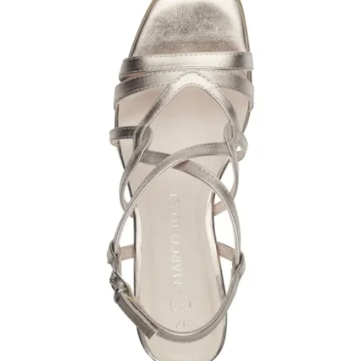 Marco Tozzi 28359, Plateau-Sandaletten, Damen, rose metallic