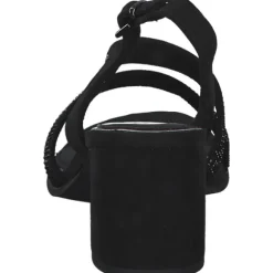 Marco Tozzi 28343, Plateau-Sandaletten, Damen, black