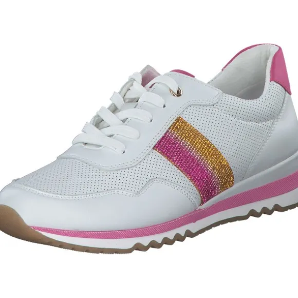 Marco Tozzi 2-23745-42/166, Schnürschuhe, Damen, WHITE/PINK
