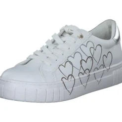 Marco Tozzi 23711-44, Schnürschuhe, Damen, white/gold