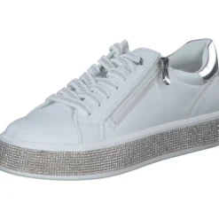 Marco Tozzi 23715, Schnürschuhe, Damen, WHITE COMB