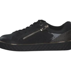 Marco Tozzi 23709, Schnürschuhe, Damen, BLACK COMB