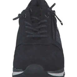 Marco Tozzi 2-23707-41/888, Schnürschuhe, Damen, Blau (Dk.Navy comb)