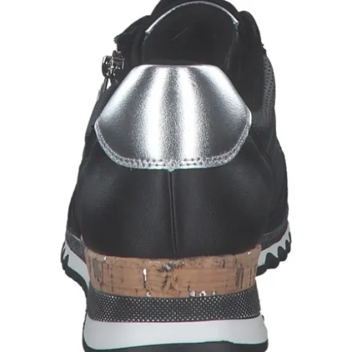 Marco Tozzi 23782, Schnürschuhe, Damen, BLACK/GUN MTL