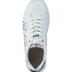 Marco Tozzi 23711-44, Schnürschuhe, Damen, white/gold