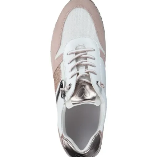 Marco Tozzi 23707, Schnürschuhe, Damen, Beige