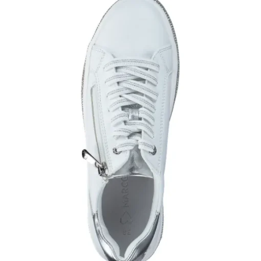 Marco Tozzi 23715, Schnürschuhe, Damen, WHITE COMB