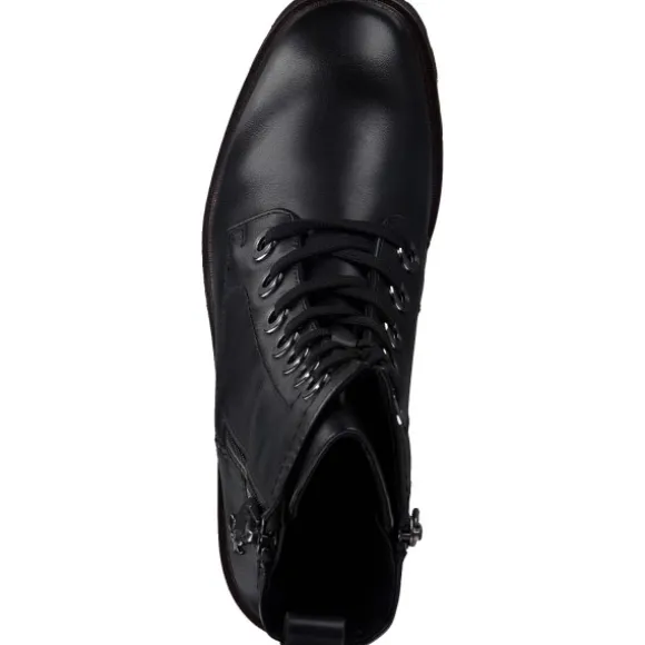 Marco Tozzi 85211, Schnürstiefeletten, Damen, black antic