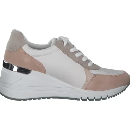 Marco Tozzi 83701, Sneakers Low, Damen, White comb