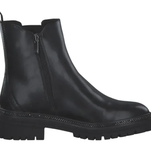 Marco Tozzi 2-25443-43/001, Stiefeletten, Damen, Schwarz (Black)