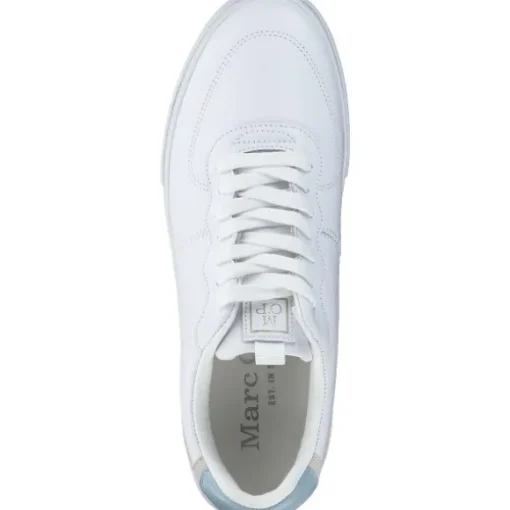 MarcO`Polo 40218263, Schnürschuhe, Damen, white/lt blue