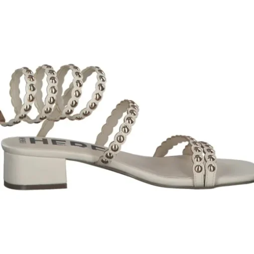 Menbur 24704, Keilsandaletten, Damen, white (beige)
