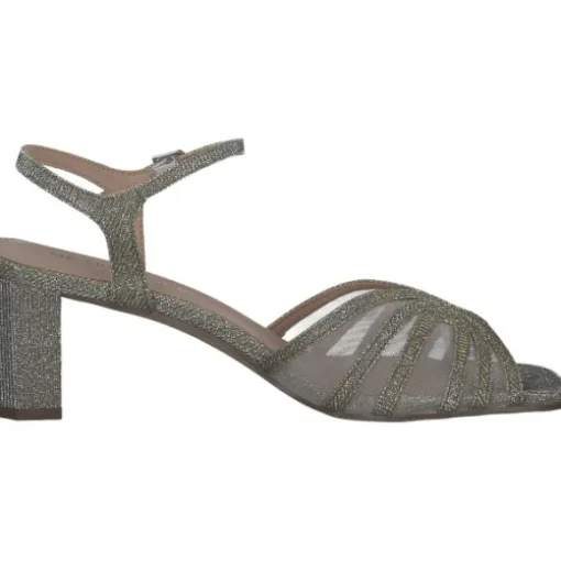 Menbur 24156, Plateau-Sandaletten, Damen, grey