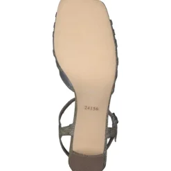 Menbur 24156, Plateau-Sandaletten, Damen, grey