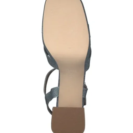 Menbur 24032, Plateau-Sandaletten, Damen, blue shadow