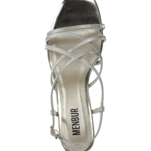 Menbur 24770, Plateau-Sandaletten, Damen, gold