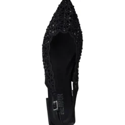 Menbur 24733, Sandalen, Damen, Schwarz (Black)