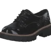 Mustang 1437301-902, Schnürschuhe, Damen, Schwarz (Black)