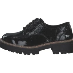 Mustang 1437301-902, Schnürschuhe, Damen, Schwarz (Black)