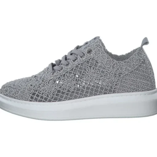 Mustang 1468301, Schnürschuhe, Damen, Grau