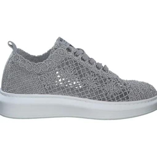 Mustang 1468301, Schnürschuhe, Damen, Grau