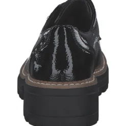 Mustang 1437301-902, Schnürschuhe, Damen, Schwarz (Black)