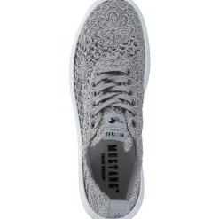 Mustang 1468301, Schnürschuhe, Damen, Grau