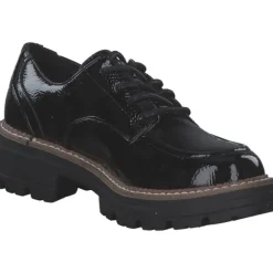 Mustang 1437301-902, Schnürschuhe, Damen, Schwarz (Black)