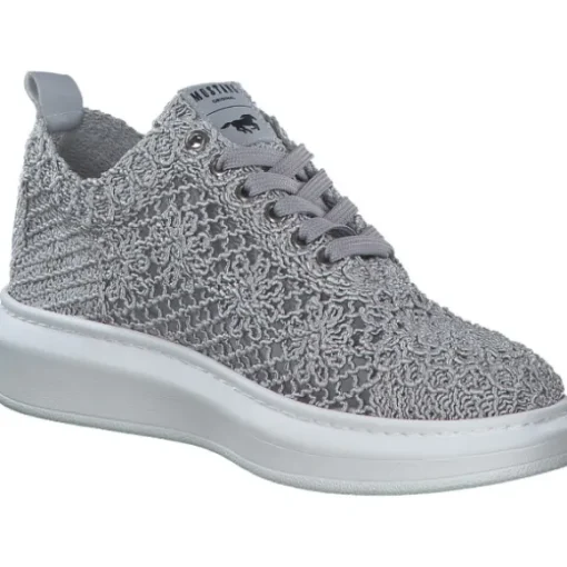 Mustang 1468301, Schnürschuhe, Damen, Grau