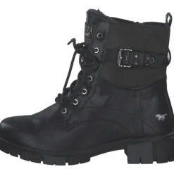 Mustang 1443601-9, Schnürstiefel, Damen, Schwarz