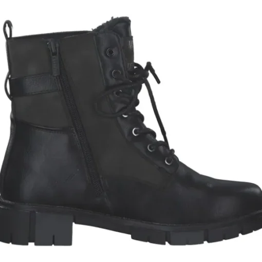 Mustang 1443601-9, Schnürstiefel, Damen, Schwarz