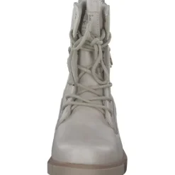 Mustang 1443602-243, Schnürstiefel, Damen, Beige (Ivory)