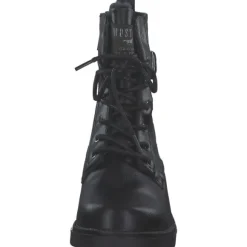 Mustang 1443601-9, Schnürstiefel, Damen, Schwarz