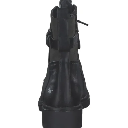 Mustang 1443601-9, Schnürstiefel, Damen, Schwarz