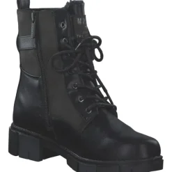 Mustang 1443601-9, Schnürstiefel, Damen, Schwarz