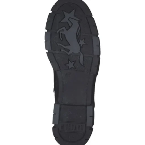 Mustang 1443601-9, Schnürstiefel, Damen, Schwarz