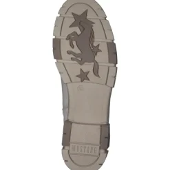 Mustang 1443602-243, Schnürstiefel, Damen, Beige (Ivory)