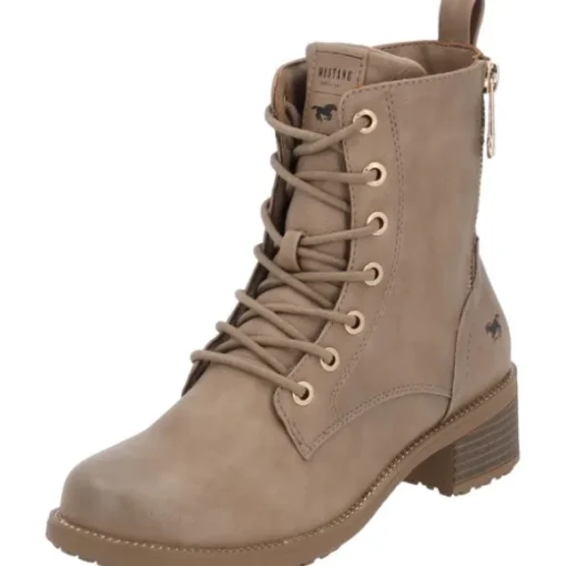 Mustang 1402502, Stiefeletten, Damen, Beige (Erde)