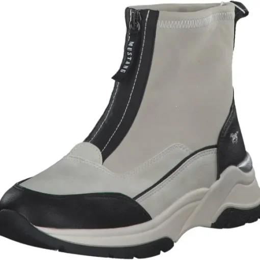 Mustang 1438501, Stiefeletten, Damen, Beige