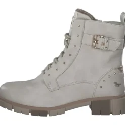 Mustang 1443505, Stiefeletten, Damen, IVORY