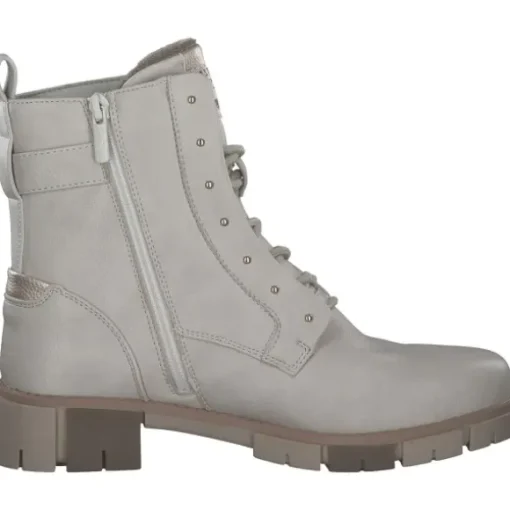 Mustang 1443505, Stiefeletten, Damen, IVORY