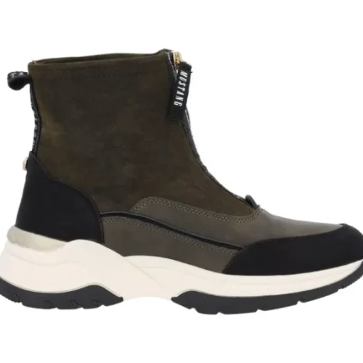 Mustang 1438501, Stiefeletten, Damen, military
