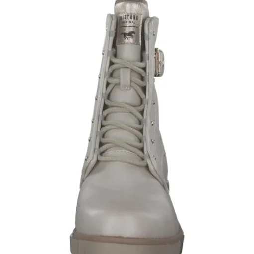 Mustang 1443505, Stiefeletten, Damen, IVORY
