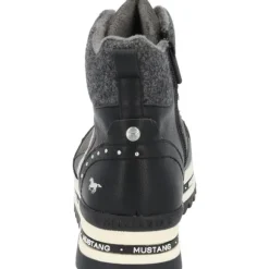 Mustang 1364505, Stiefeletten, Damen, Schwarz