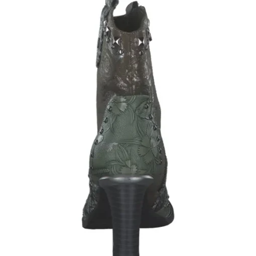 Mustang 1335505-700, Stiefeletten, Damen, Grün